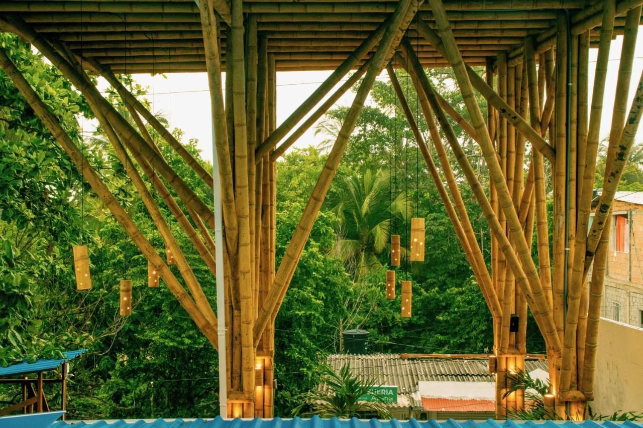 Tayrona Juancho'S House Hostel & Coworking 洛斯纳兰霍斯 外观 照片