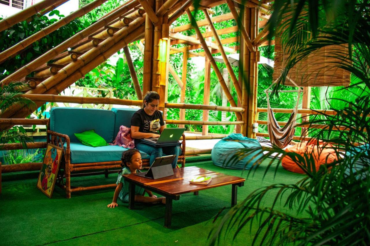 Tayrona Juancho'S House Hostel & Coworking 洛斯纳兰霍斯 外观 照片